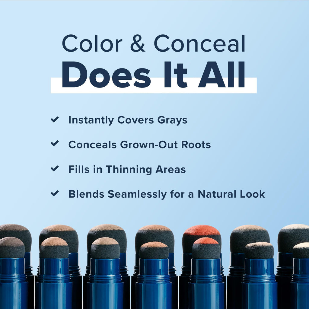 TRUHAIR Jumbo Color & Conceal Waterproof Root Touch Up – Auburn