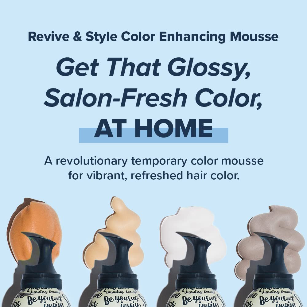 Truhair Revive Color Mousse Silver – Temporary Hair Color & Shine
