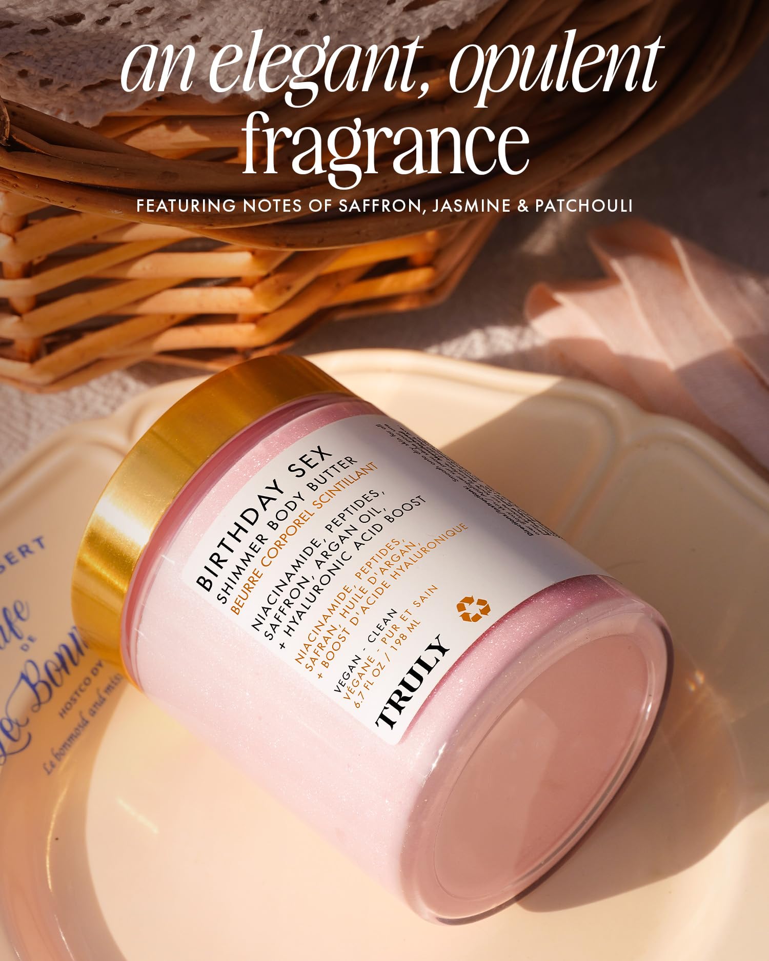 Truly Beauty Birthday Sex Shimmer Body Butter – Hydrating & Firming with Peptides