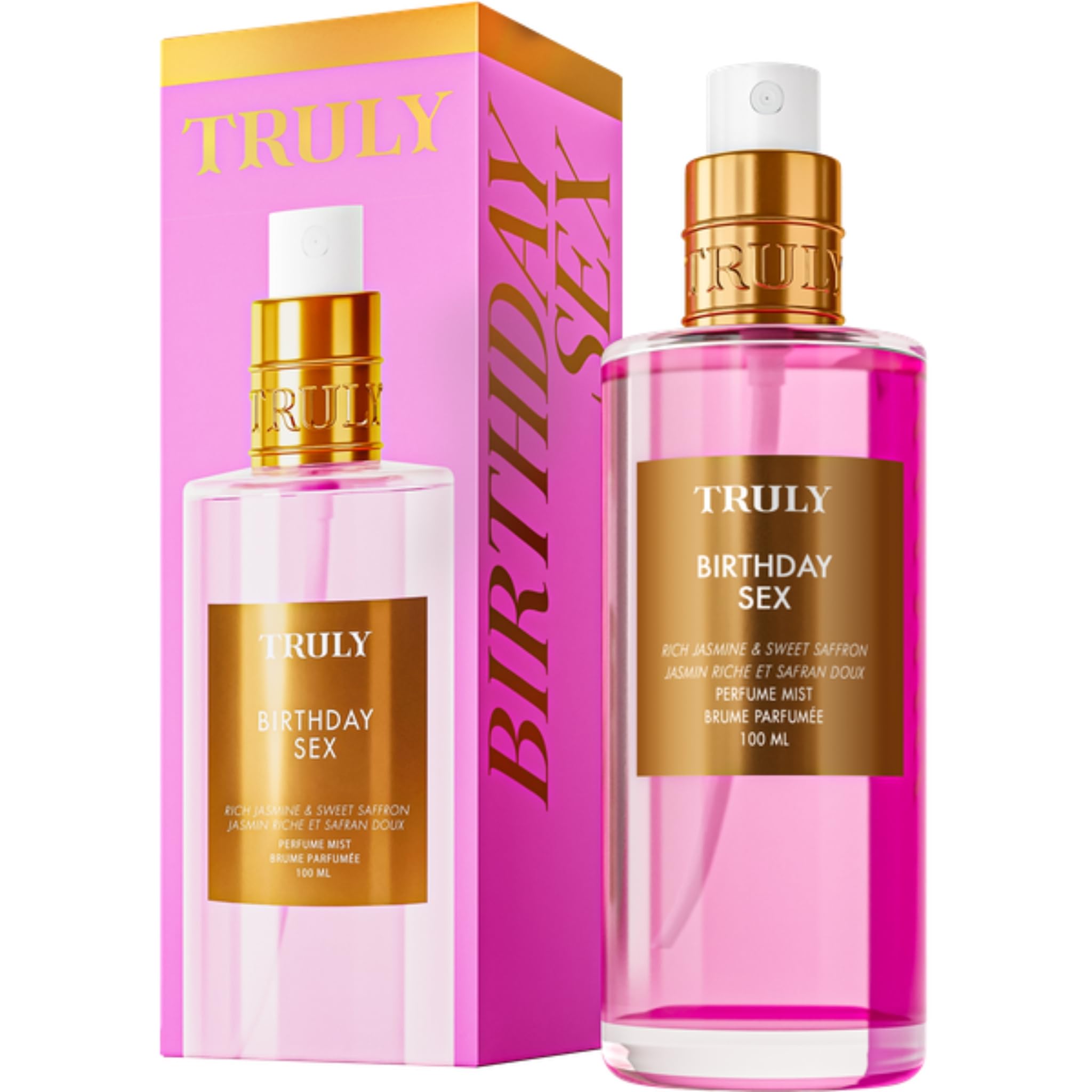 Truly Birthday Sex Perfume Mist – Flirty Floral-Spicy Fragrance for Confidence