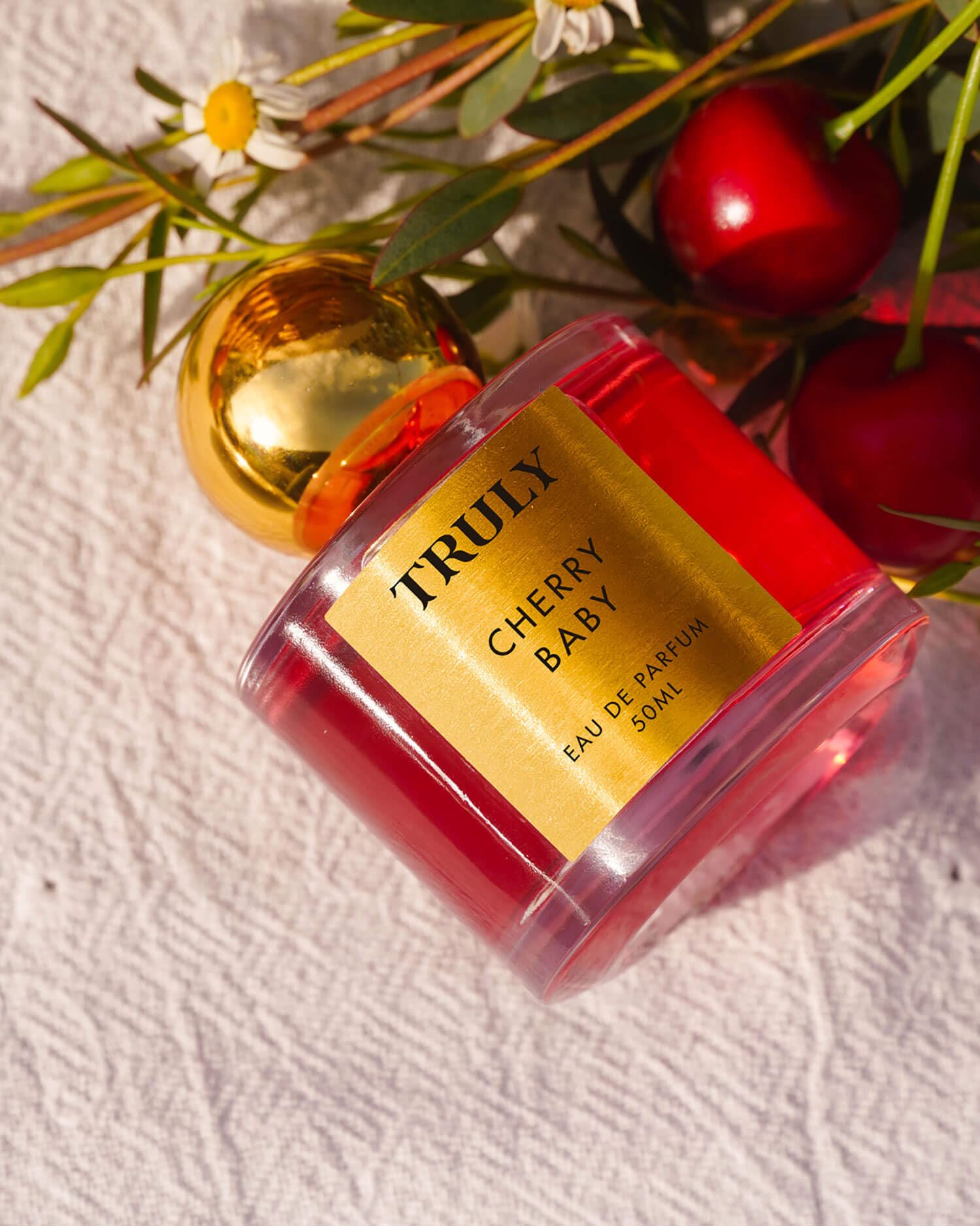 Truly Cherry Baby Eau de Parfum | Long-Lasting Black Cherry, Jasmine & Tonka Bean