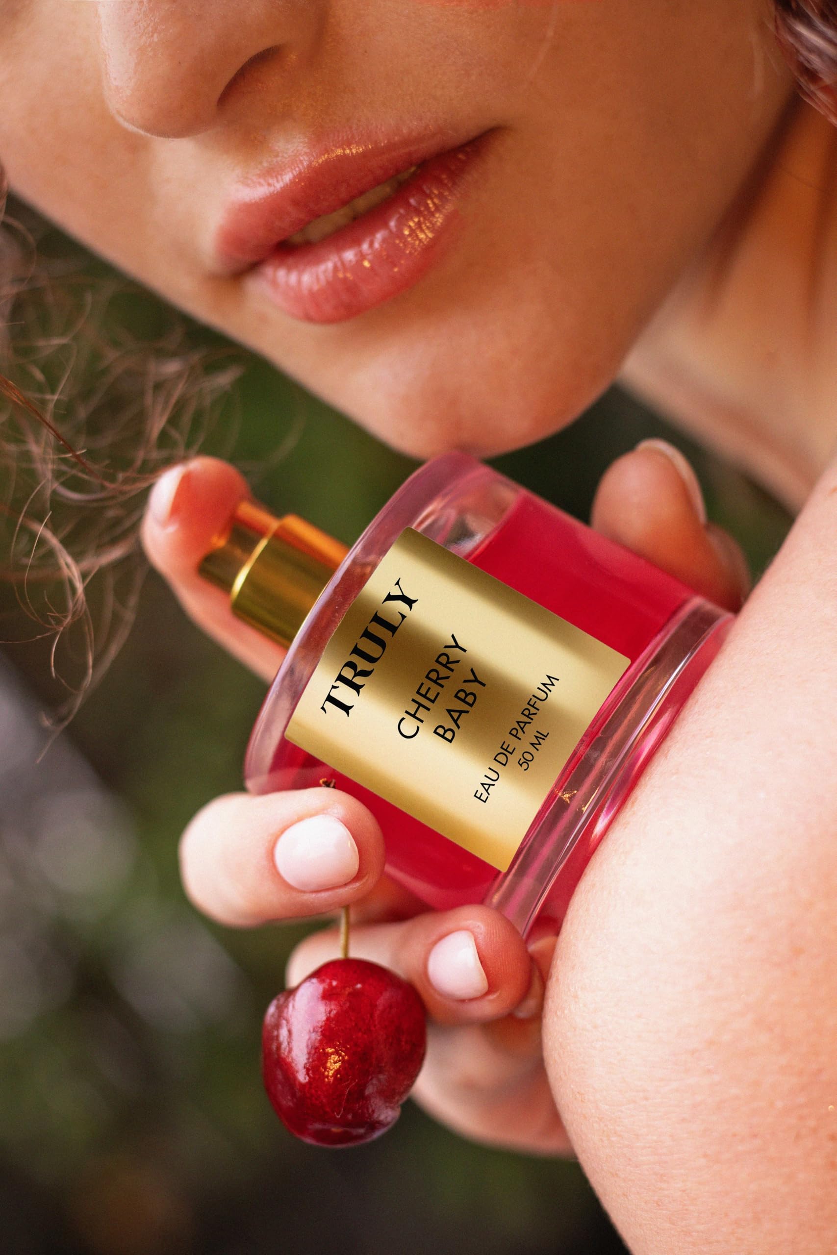 Truly Cherry Baby Eau de Parfum | Long-Lasting Black Cherry, Jasmine & Tonka Bean