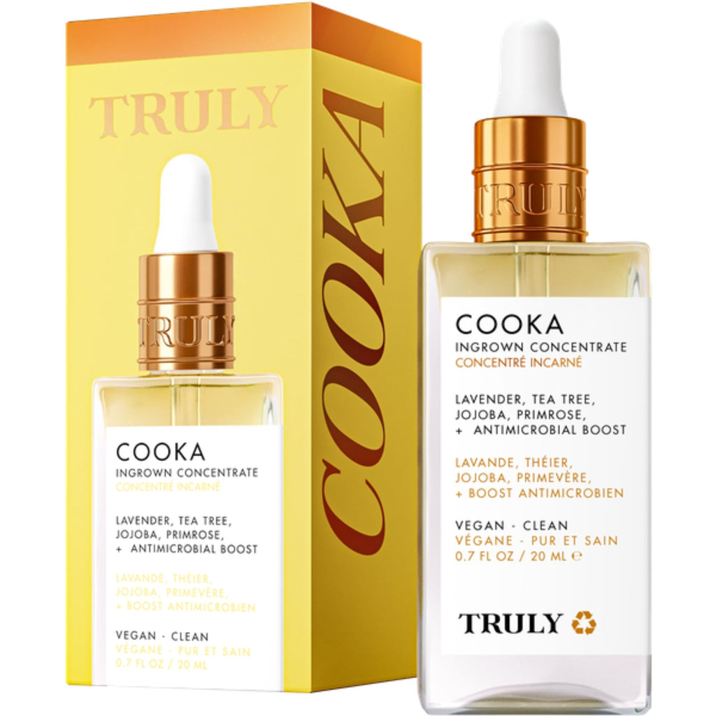 Truly Cooka Concentrate: Ingrown Hair Relief Serum with Jojoba, Lavender & Tea Tree