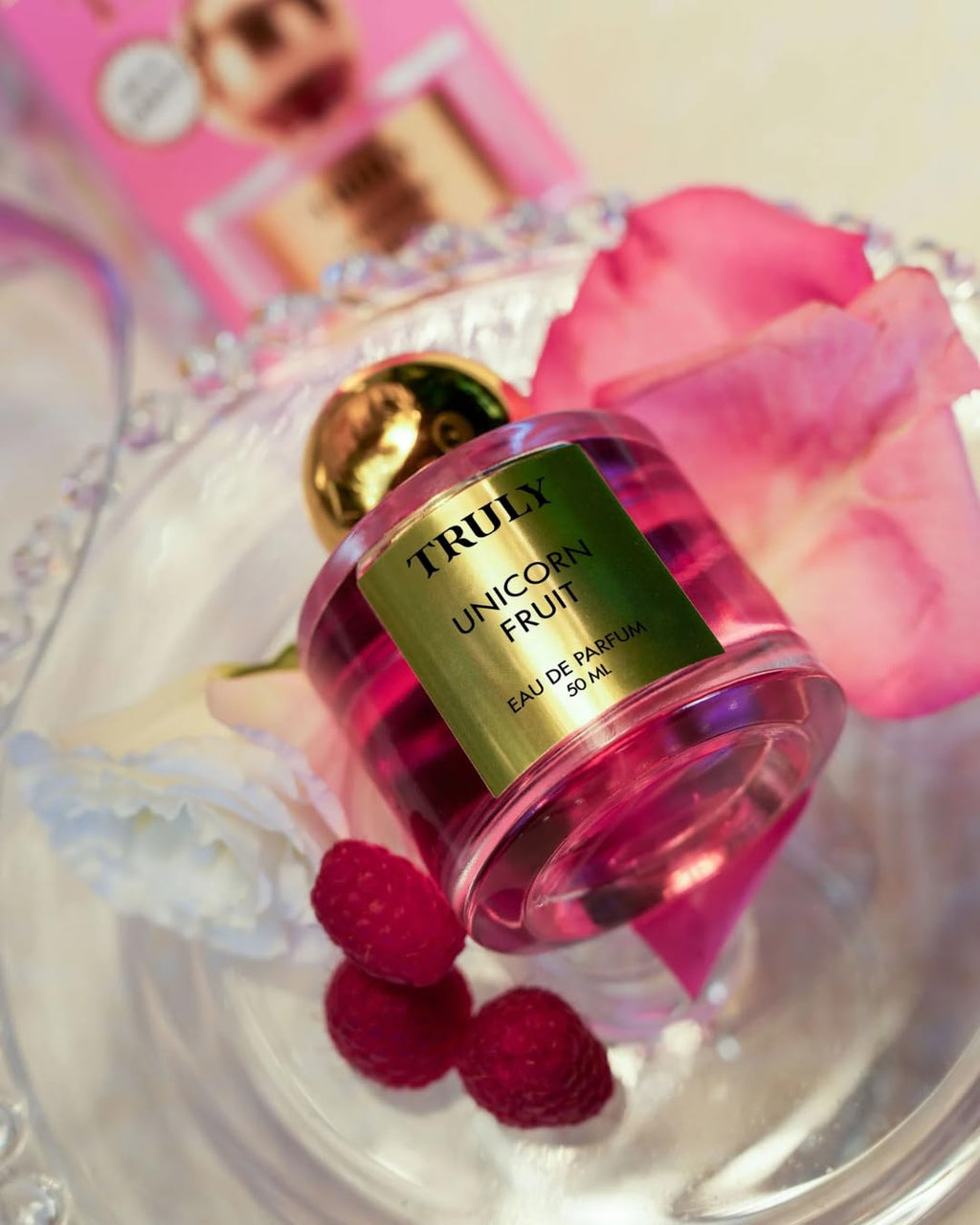 Truly Unicorn Fruit Eau De Parfum | Cotton Candy, Vanilla & Citrus Scent – Light & Long-Lasting