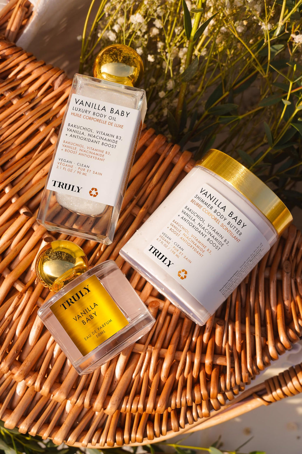 Truly Beauty Vanilla Baby EDP | Long-Lasting Vanilla with Amber, Pistachio & Caramel