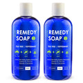 Truremedy Naturals 12oz Tea Tree Oil Body Wash Pack of 2 Aloe Peppermint