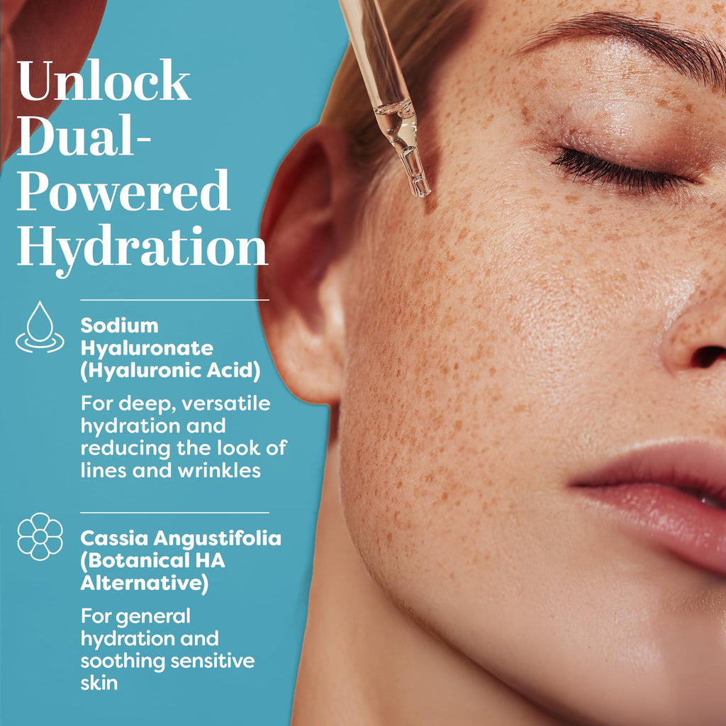 TruSkin Hyaluronic Acid Serum for Face – 7 Ultra-Hydrating Ingredients | 2 oz