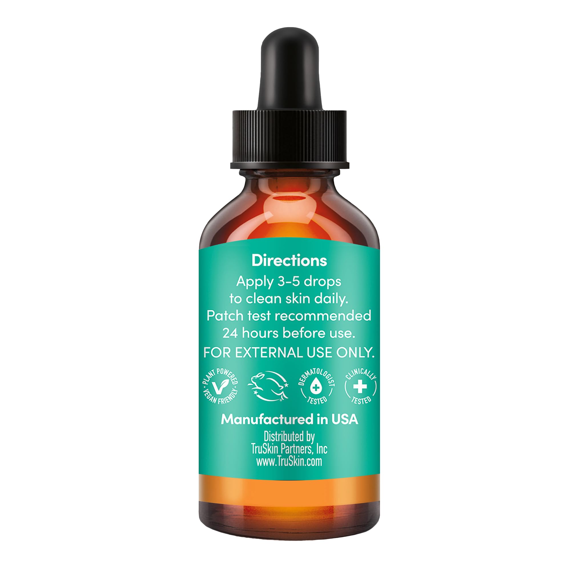 TruSkin Facial Serum with 11 Plant-Derived Vitamins & Minerals – Radiant, Healthy-Looking Skin | 1 fl oz