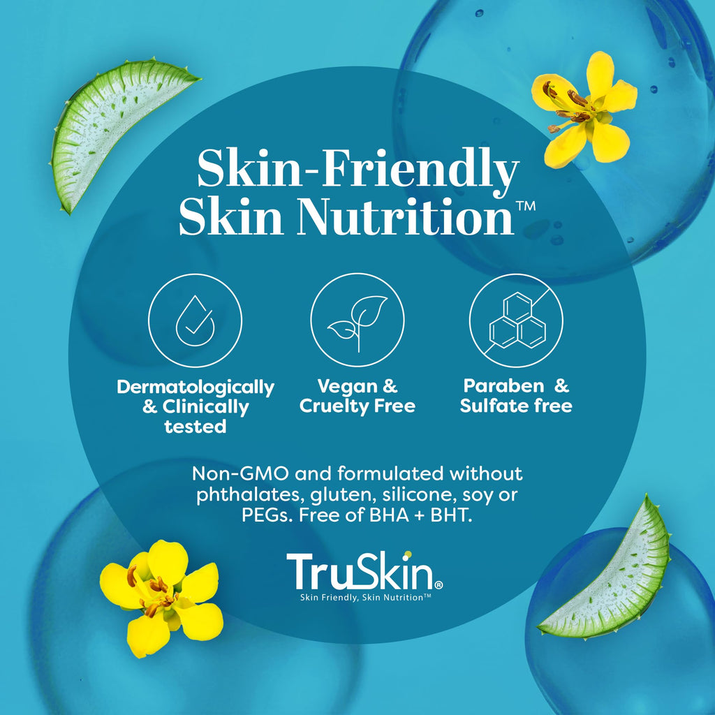 TruSkin Hyaluronic Acid Serum for Face – Ultra-Hydrating Plumping Serum | 1 Fl Oz