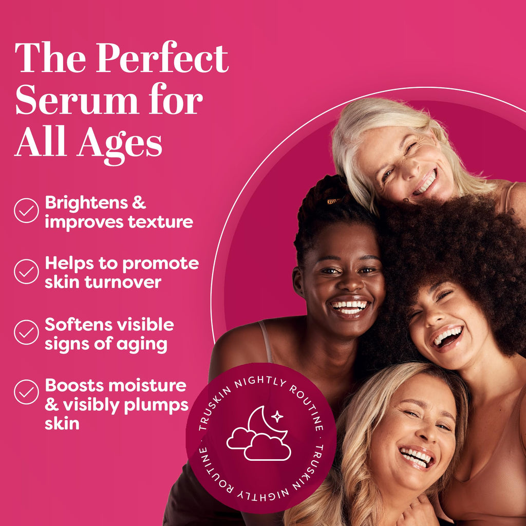 TruSkin Vitamin C Super Serum for Face – Multi-Active Anti-Aging Serum, 1 Fl Oz