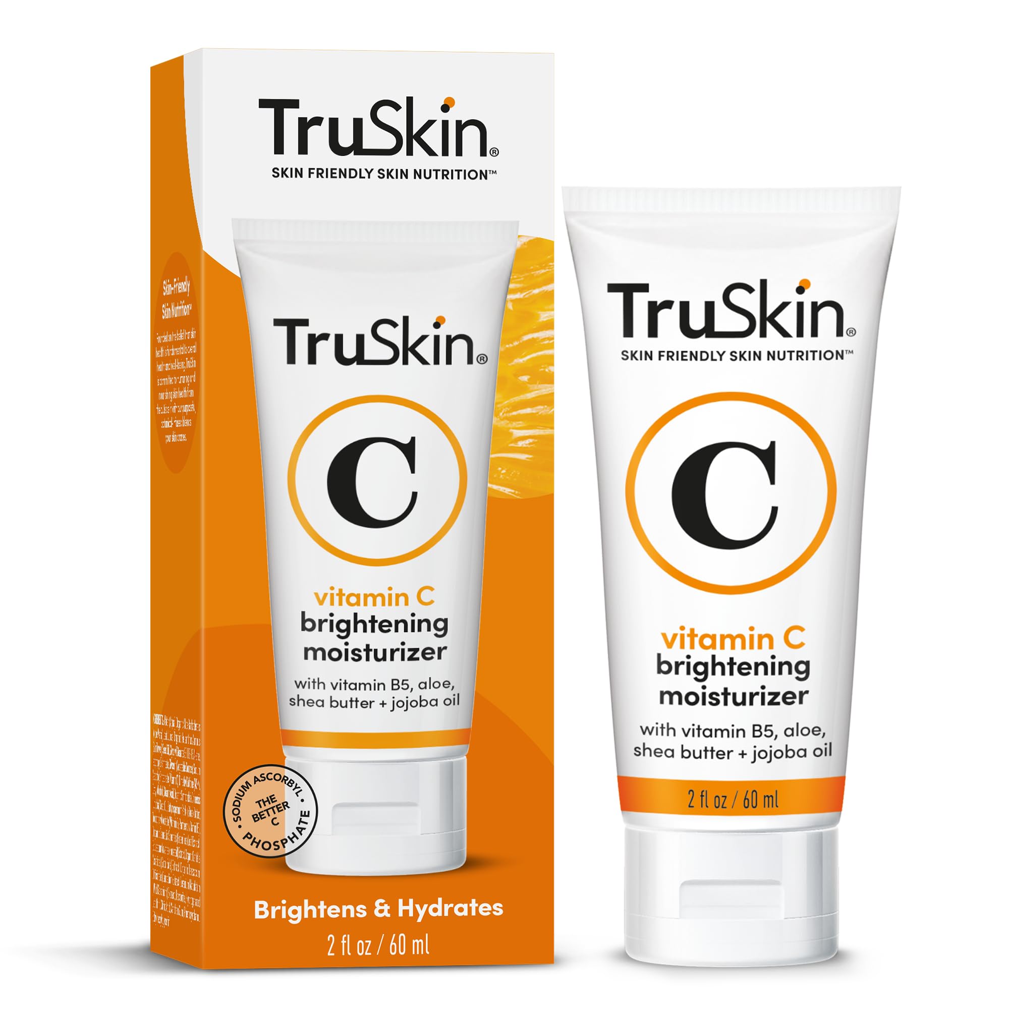 TruSkin Vitamin C Face Cream – Brightening & Hydrating Daily Moisturizer with Vitamin E, B5 & Green Tea