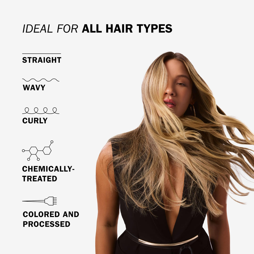 TRUSS Blond Revolution Impassable Waterproof Heat Protectant Spray – Frizz Control & Shine (3.3 fl oz)