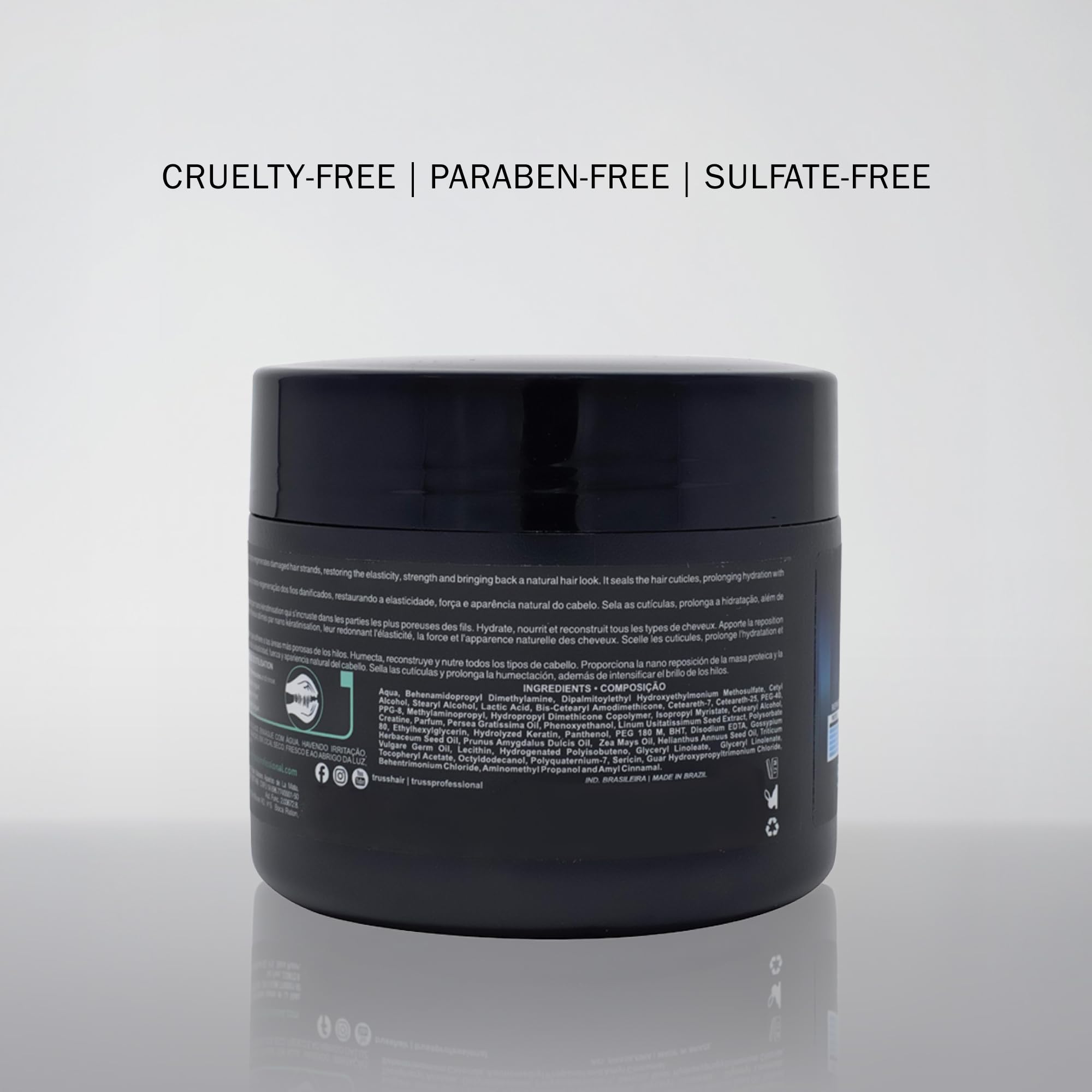 TRUSS Net Deep Conditioning Hair Mask – Nano-Regeneration for Damaged Hair (19.4 oz)