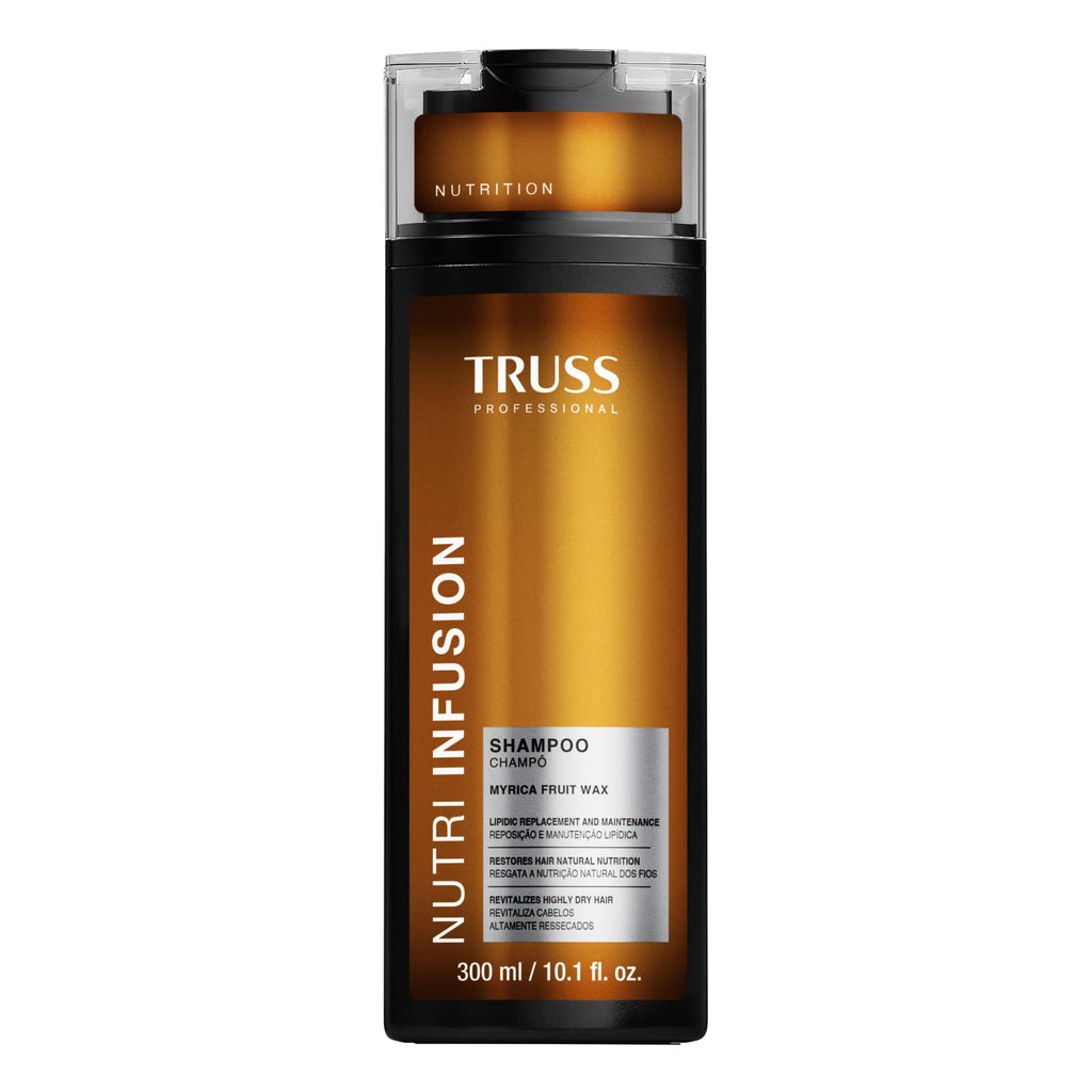 TRUSS Nutri Infusion Shampoo for Women – Hydrating, Lipid-Rich Cleanser for Damaged Hair (10.14 fl oz)