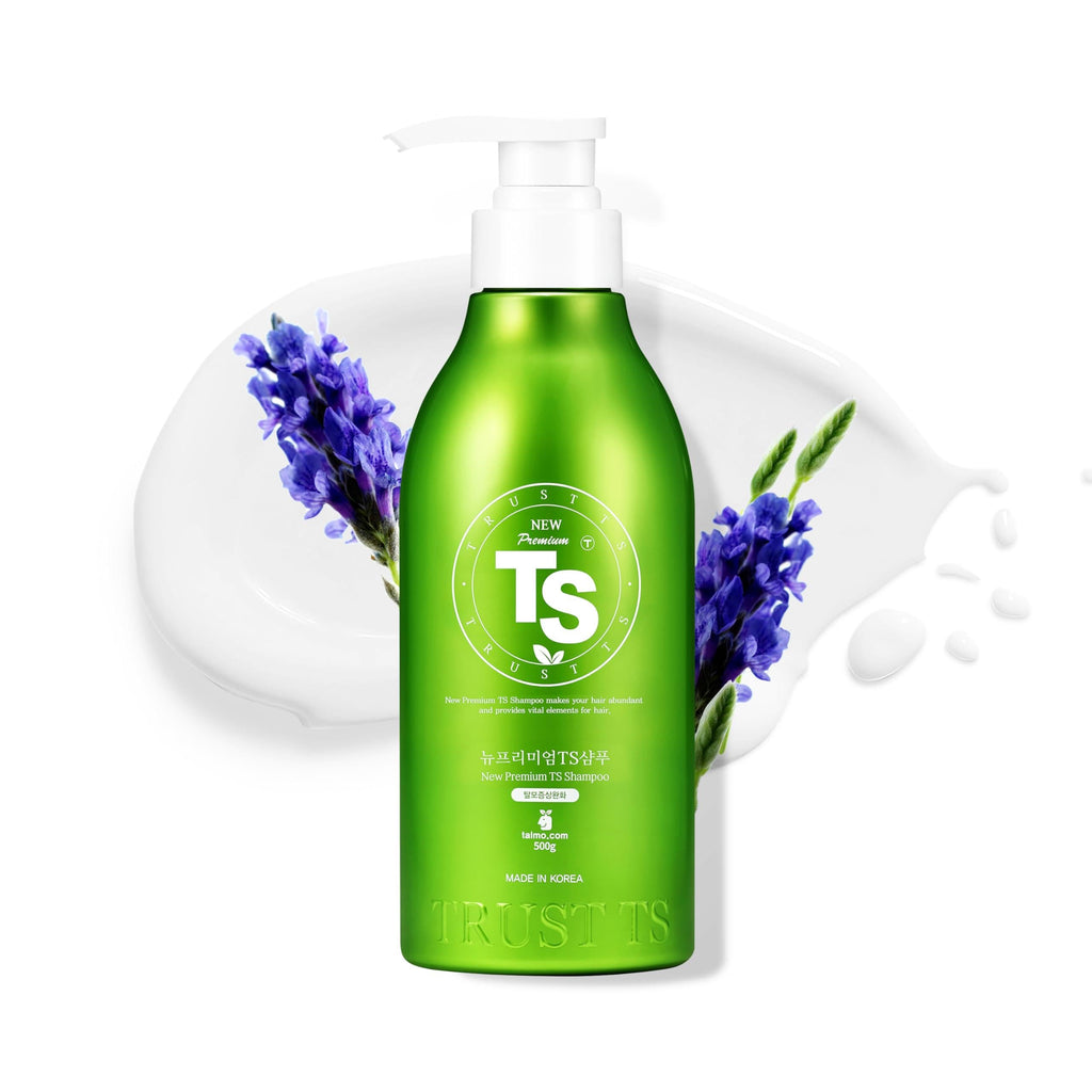 TS New Premium Shampoo – Biotin, Niacinamide & Zinc Pyrithione for Thinning Hair | 19 Botanical Extracts | Sulfate-Free (500ml)