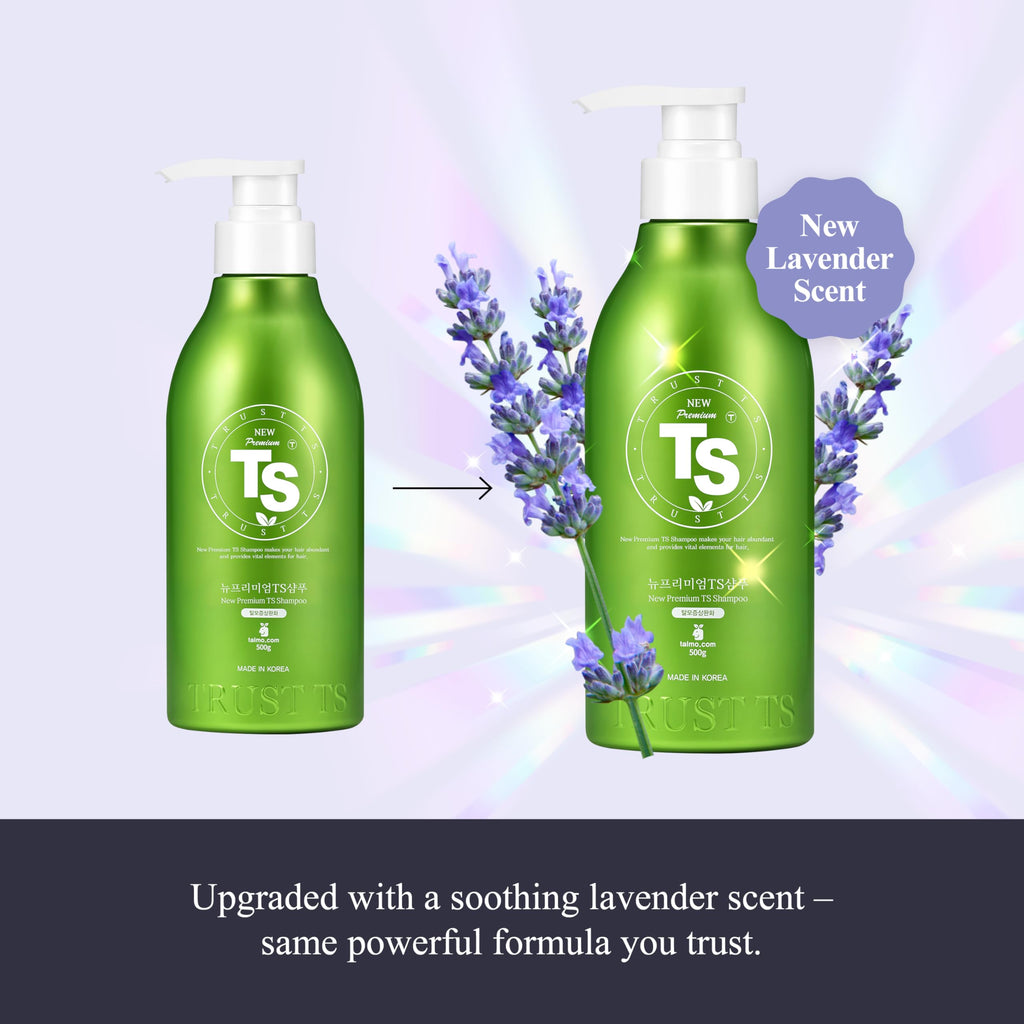 TS New Premium Shampoo – Biotin, Niacinamide & Zinc Pyrithione for Thinning Hair | 19 Botanical Extracts | Sulfate-Free (500ml)
