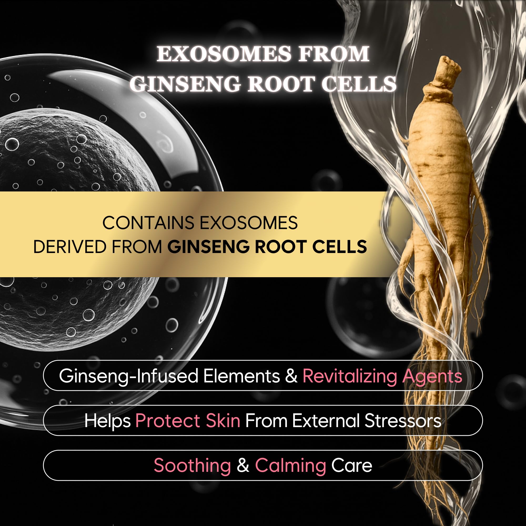 TSJ Bio Exosome Exogelly Peel-Off Mask – 2.1 fl oz with 4.8B Exosomes, PDRN & Exium HR