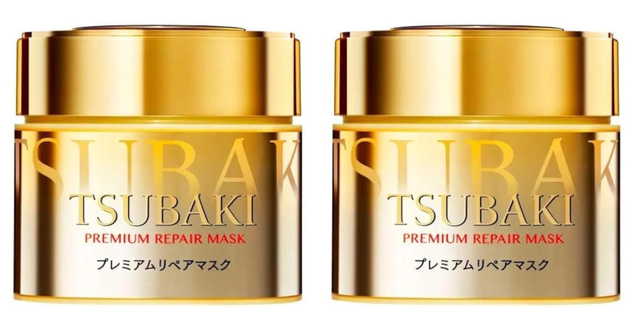 TSUBAKII Premium Repair Mask 180g (2 Pack) – Deep Moisture & Hair Repair