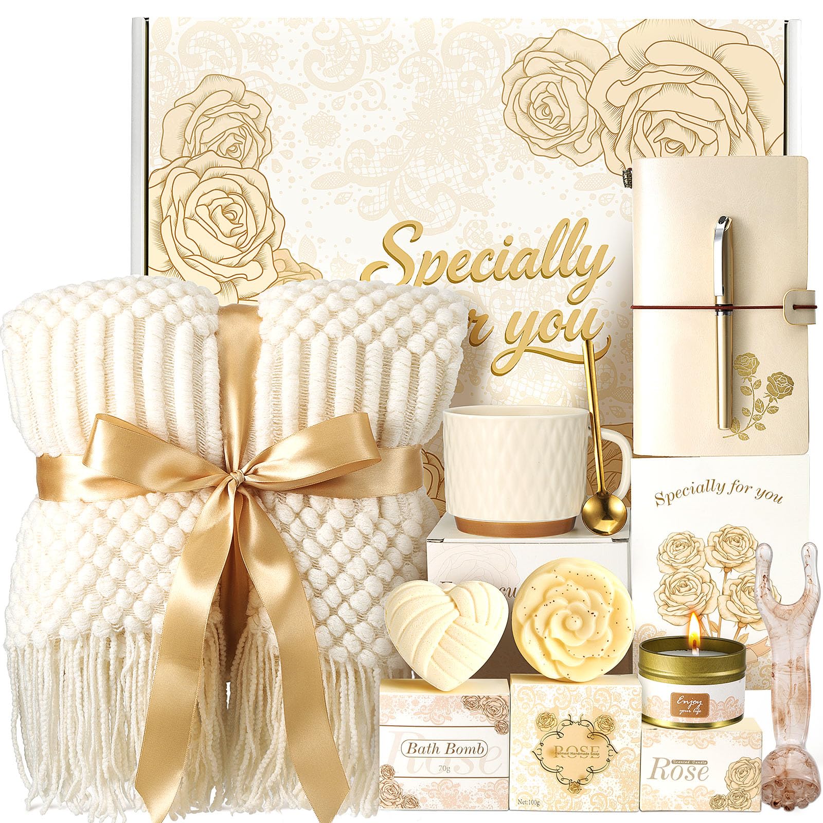 TsunNee Gifts for Women - Thoughtful Self-Care Gift Box for Birthdays & Special Occasions