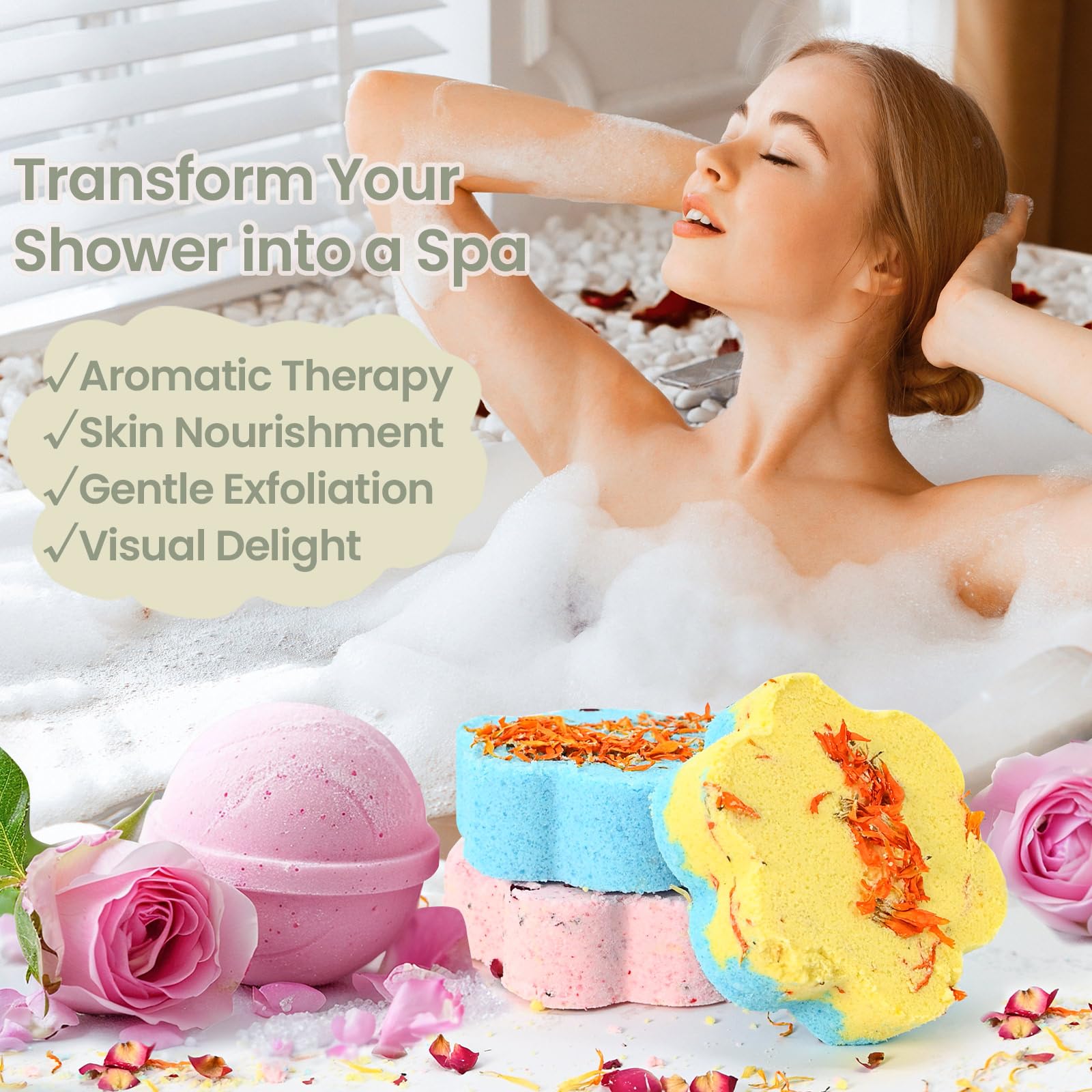 TSVATE Bath Bomb Making Kit – DIY Spa Bombs for Women | Create Colorful Fizz at Home