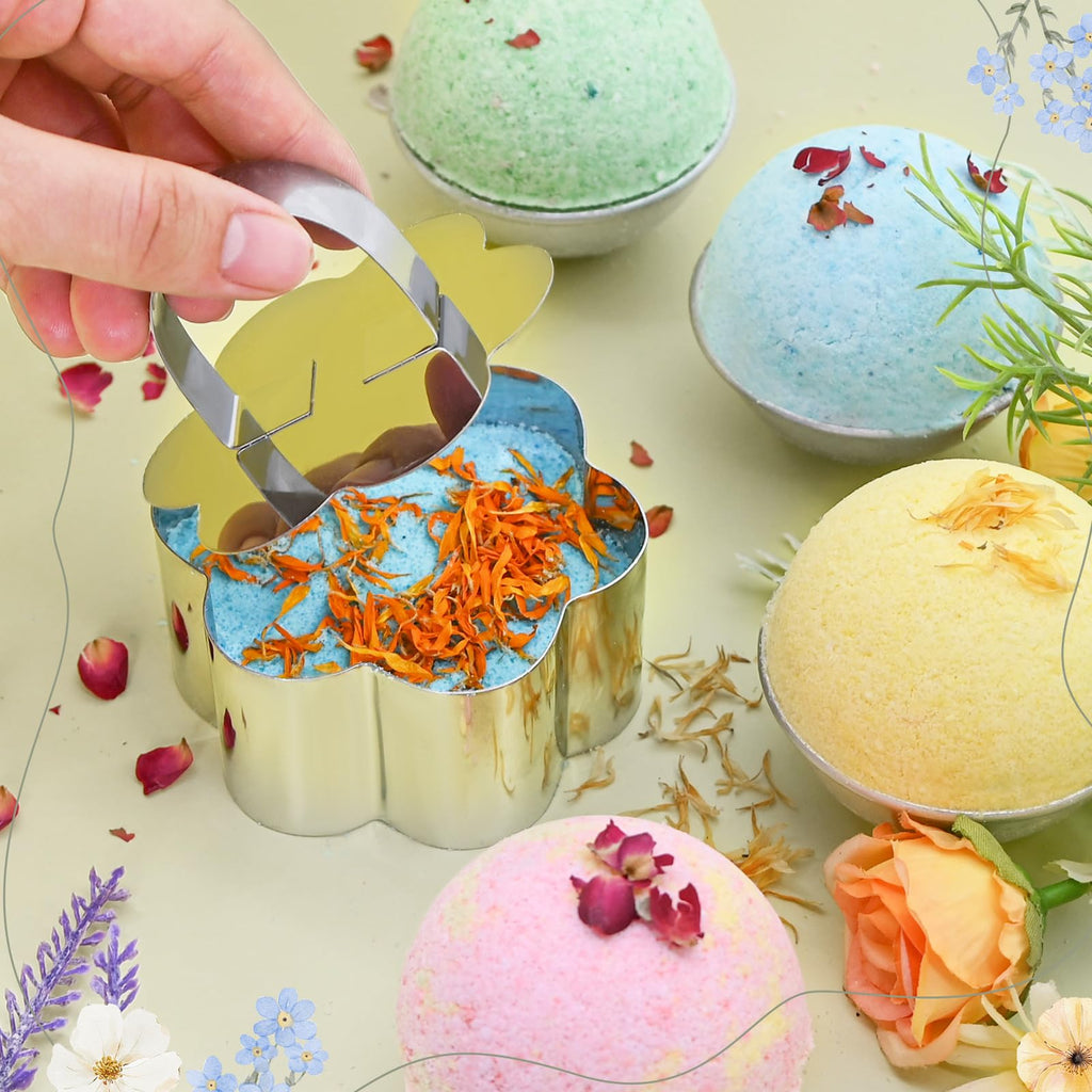 TSVATE Bath Bomb Making Kit – DIY Spa Bombs for Women | Create Colorful Fizz at Home
