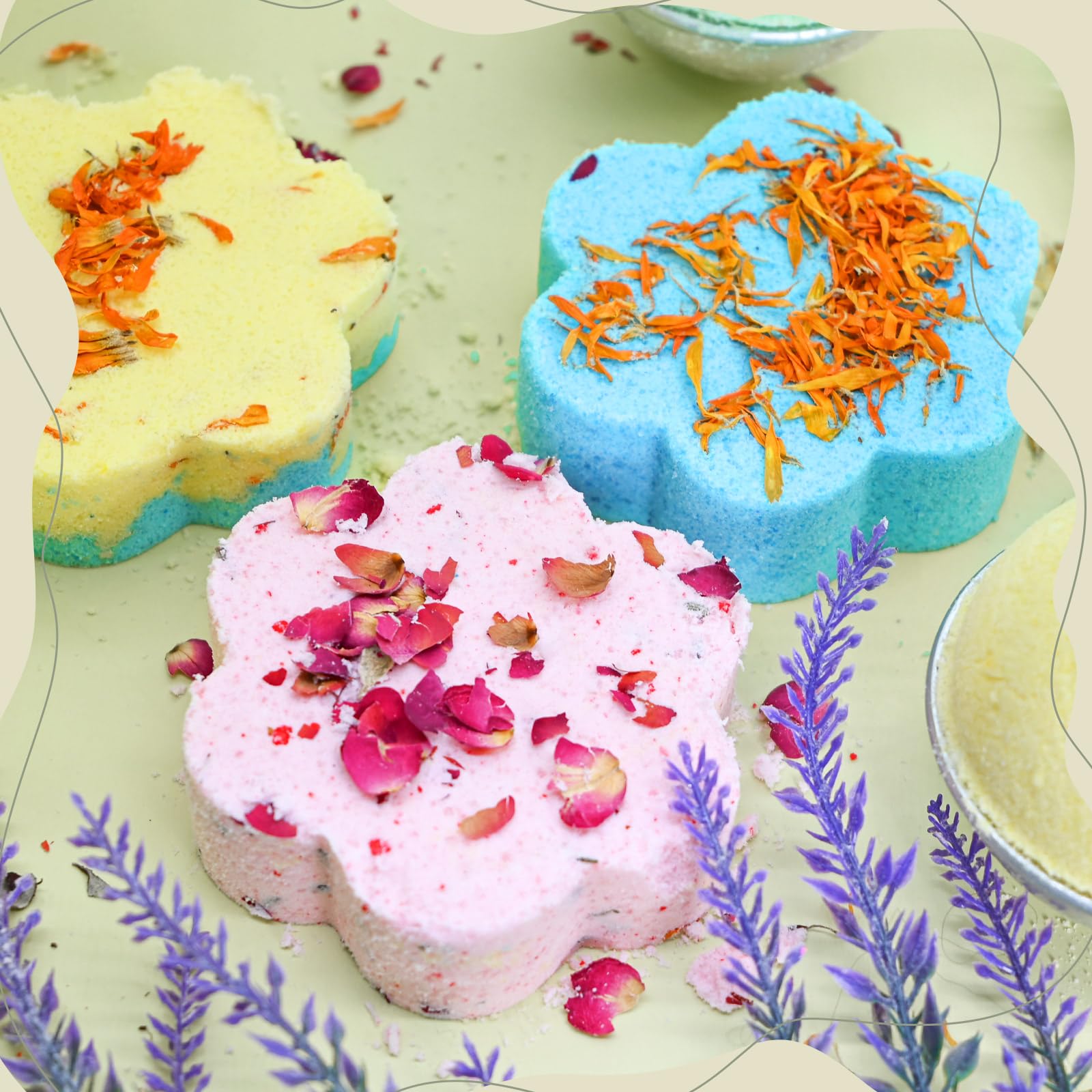 TSVATE Bath Bomb Making Kit – DIY Spa Bombs for Women | Create Colorful Fizz at Home