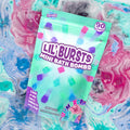 Tub Works Lil' Bursts Mini Bath Bombs for Kids – 90 Count, Gumdrop, Non-Toxic Foam & Color