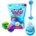 Tub Works Super Goo Bath Slime Bombs (6-Pack) – Surprise Inside, Nontoxic Kids Bath Toys
