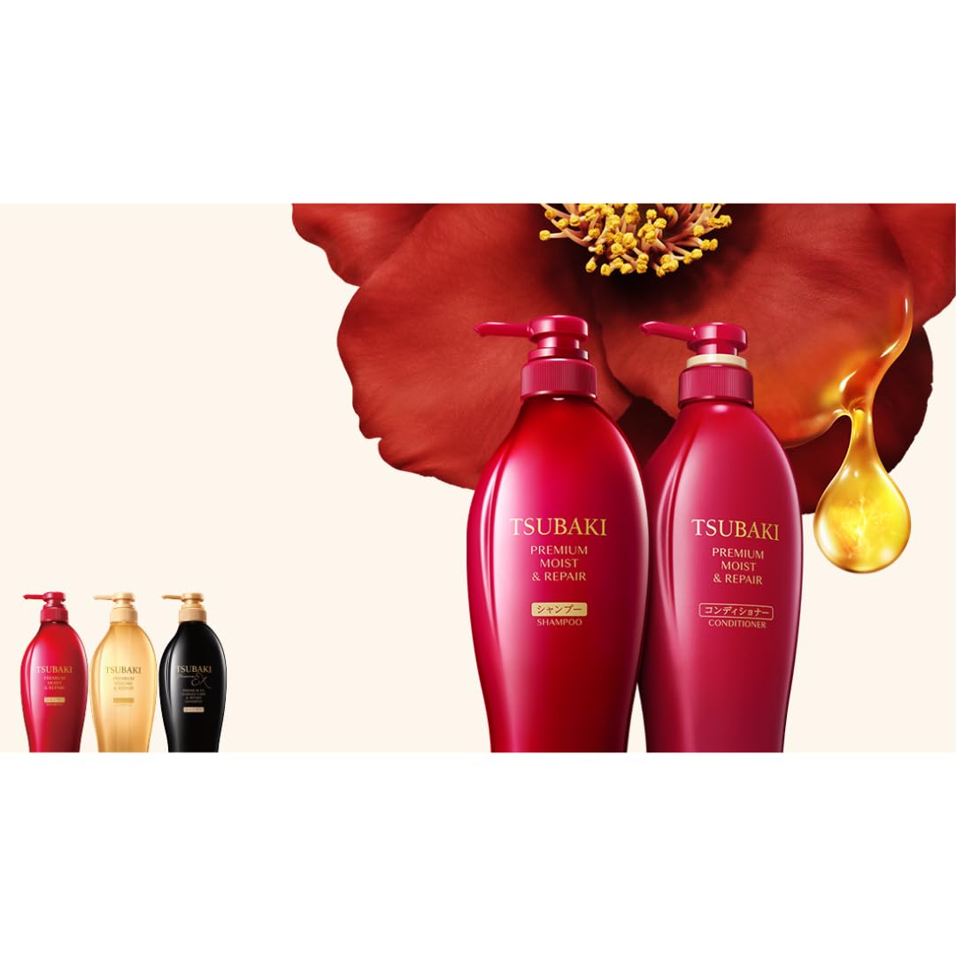 TUBAKI Premium Volume & Repair Hair Wash Refill – 20.28 fl oz (2024 Renewal Package)