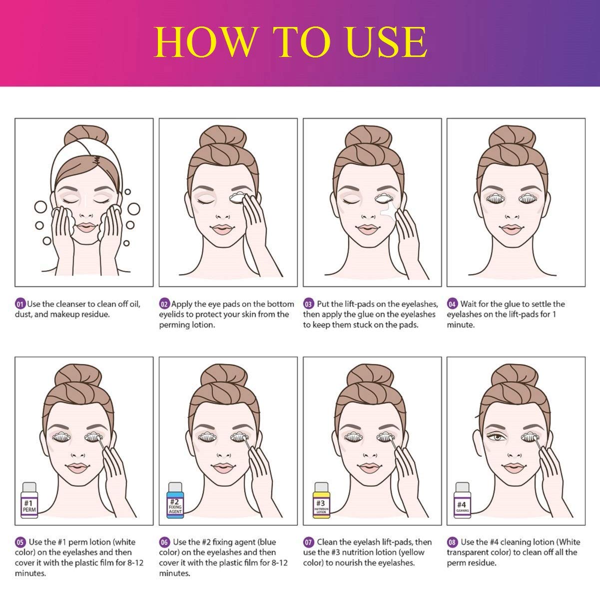 TUBeauty Lash Lift Kit – All-in-One Eyelash Perming for Professionals