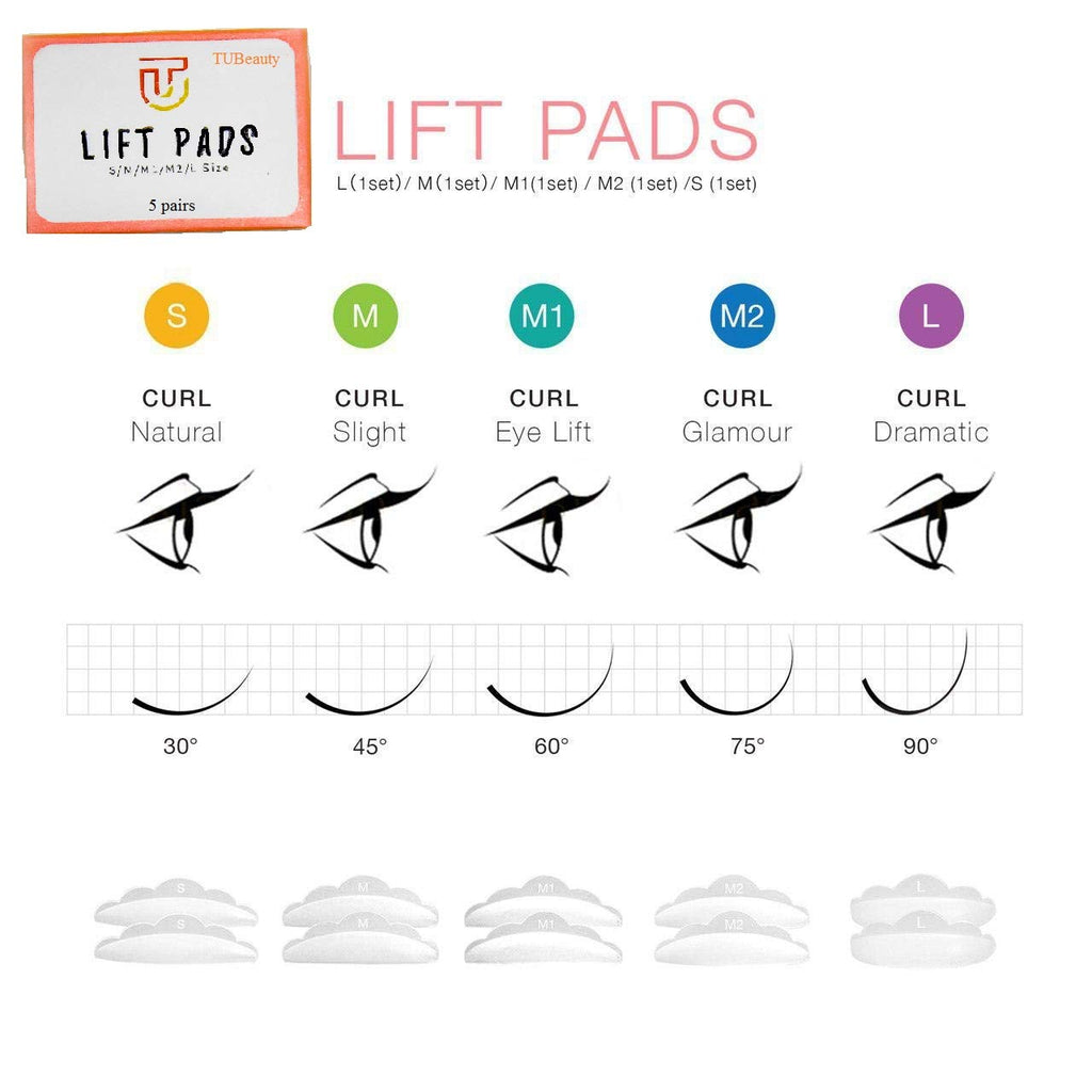 TUBeauty Lash Lift Kit – All-in-One Eyelash Perming for Professionals