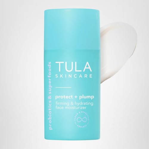 TULA Protect + Plump Firming & Hydrating Face Moisturizer – Daily Ageless Moisturizer (1.6 oz)
