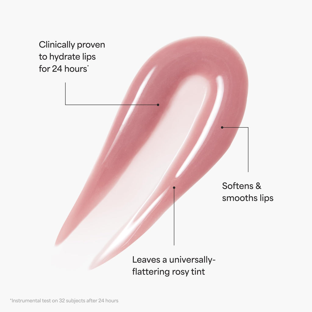 TULA Rose Glow + Get It Lip Balm — Hydrating Peptide Lip Treatment