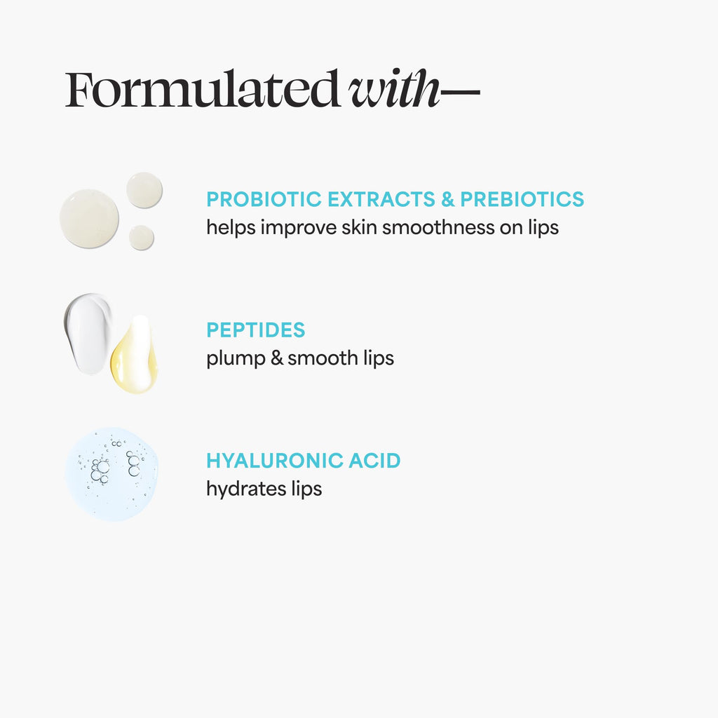 TULA Rose Glow + Get It Lip Balm — Hydrating Peptide Lip Treatment
