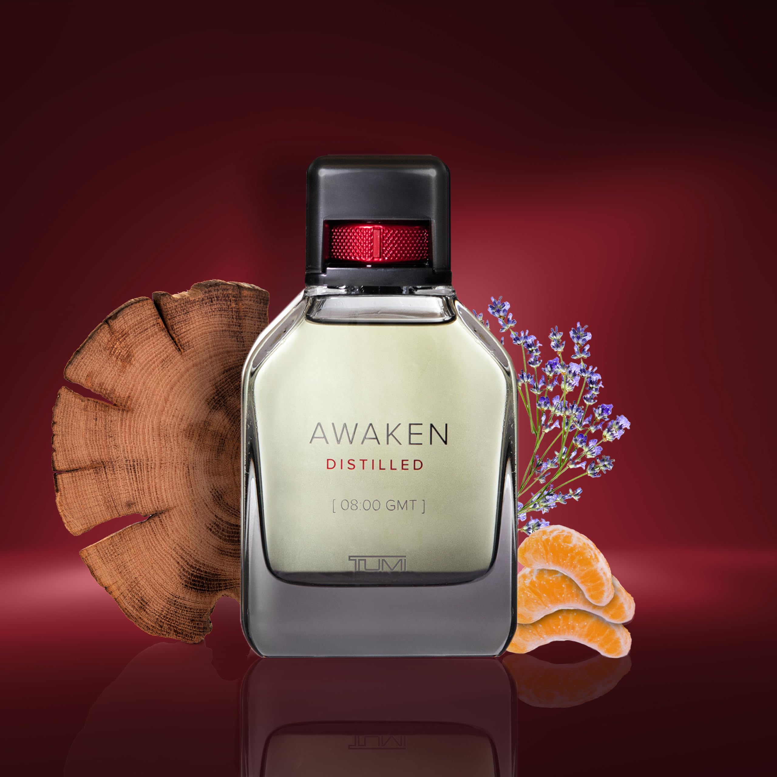 TUMI AWAKEN DISTILLED [08:00 GMT] Extrait De Parfum for Men – Woody, Long-Lasting Cologne