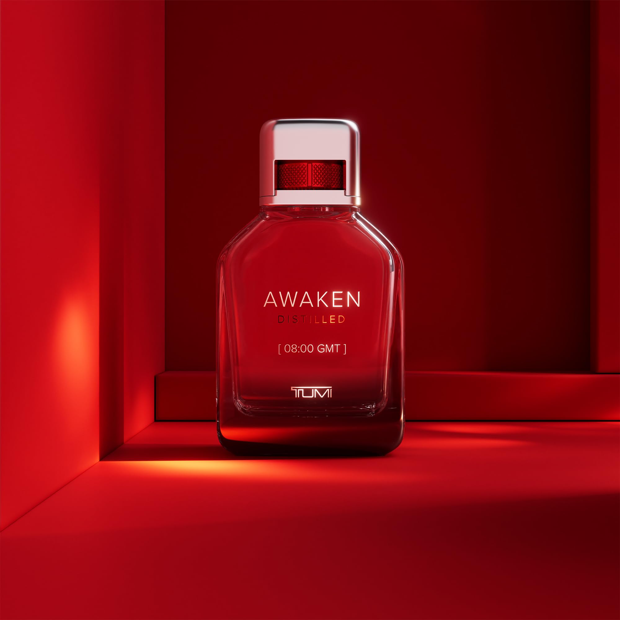 TUMI AWAKEN DISTILLED [08:00 GMT] Extrait De Parfum for Men – Woody, Long-Lasting Cologne