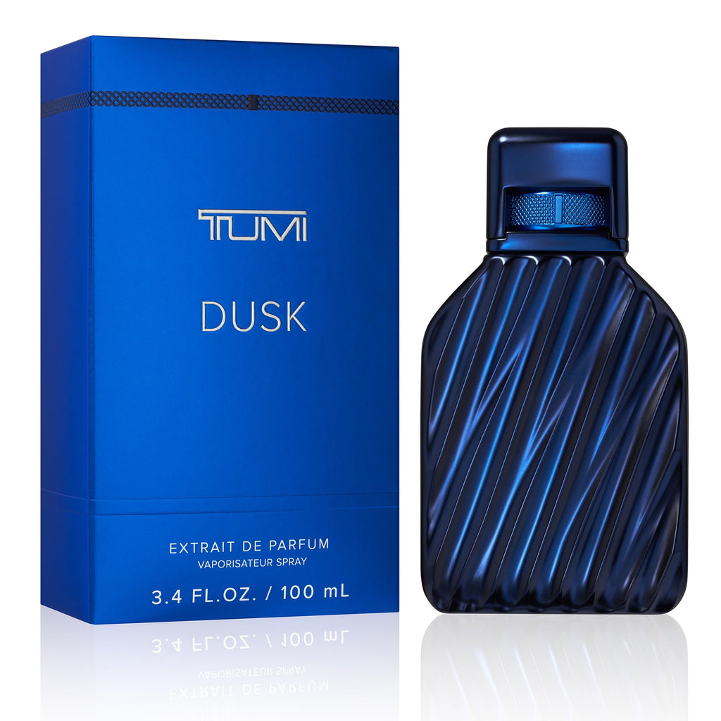 TUMI DUSK Parfum Extract – 3.4 fl oz / 100 mL – Woody Aromatic Fragrance