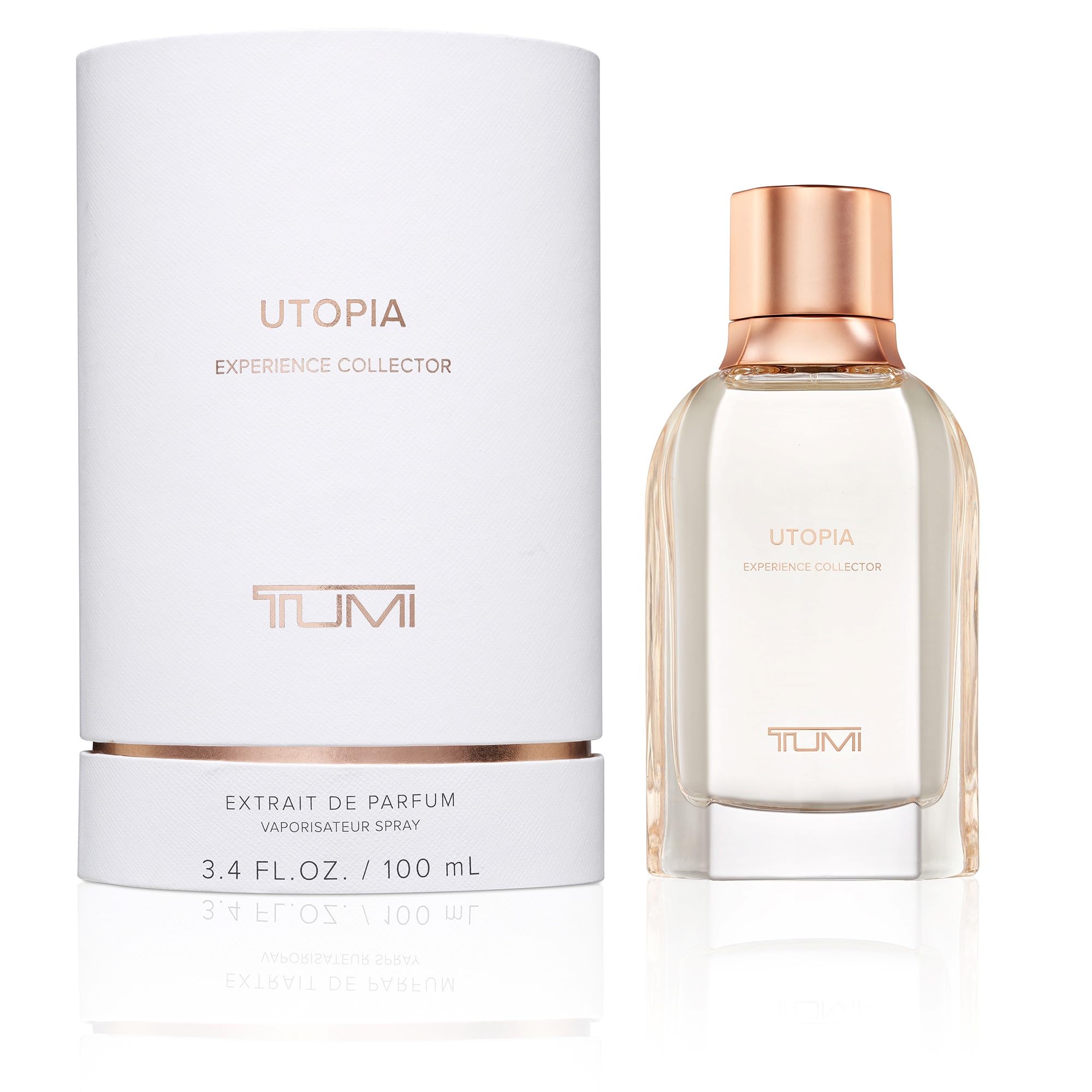 TUMI Utopia Experience Collector – 3.4 fl oz / 100 ml ExDP | Floramber Woody Musk Perfume