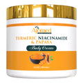 Turmeric Body Cream – Handmade Niacinamide Papaya Turmeric Moisturizer for All Skin Types | 8 oz