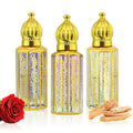 Tuteshow Arabic Perfume Oil for Women – Long-Lasting Roll-On with Rose, Sandalwood & Musk