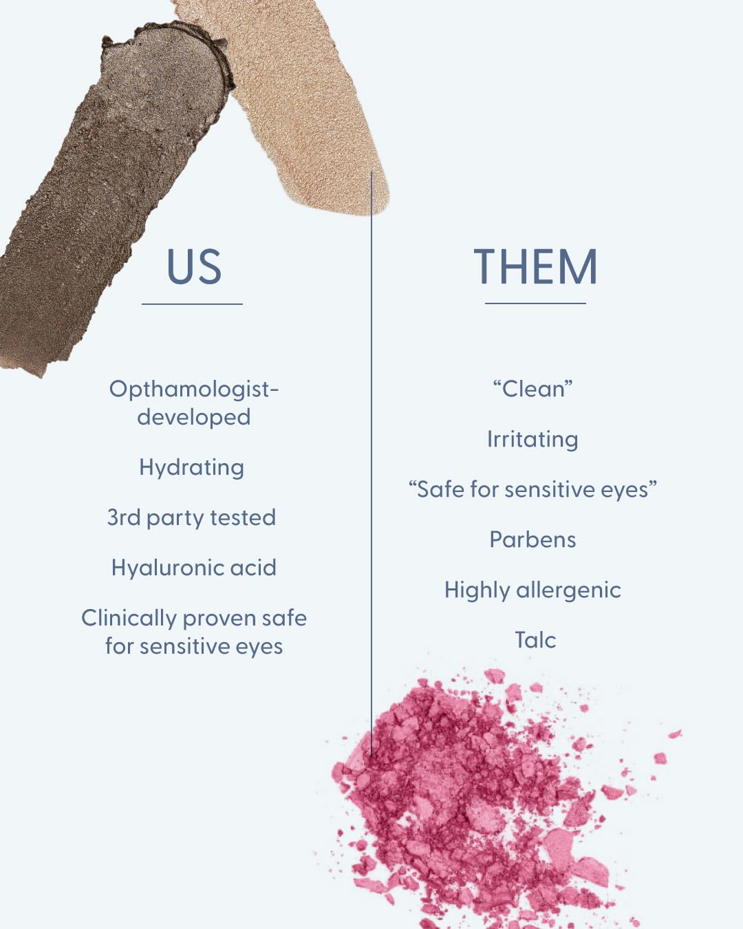 twenty/twenty beauty Visionary Eye Shadow Stick – Starry Eyed Shimmer Cream for Sensitive Eyes | Ophthalmologist Developed