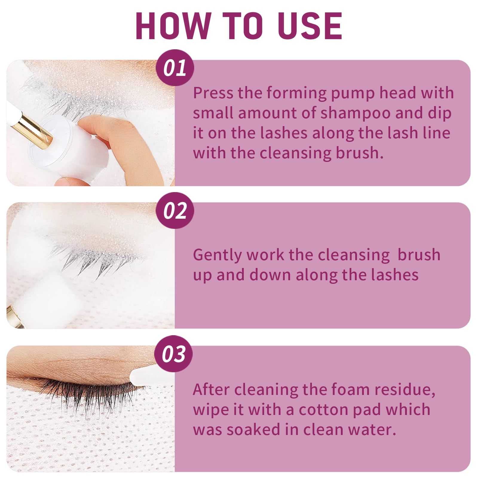 TWILASH BY DLY 600ml Lash Shampoo Bulk – Gentle Eyelash Cleanser for Extensions (Passion Fruit)