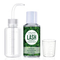 TWILASH by DLY 100ml Lash Shampoo Concentrate Kit – Oil-Free Cleanser for Extensions (Mint)