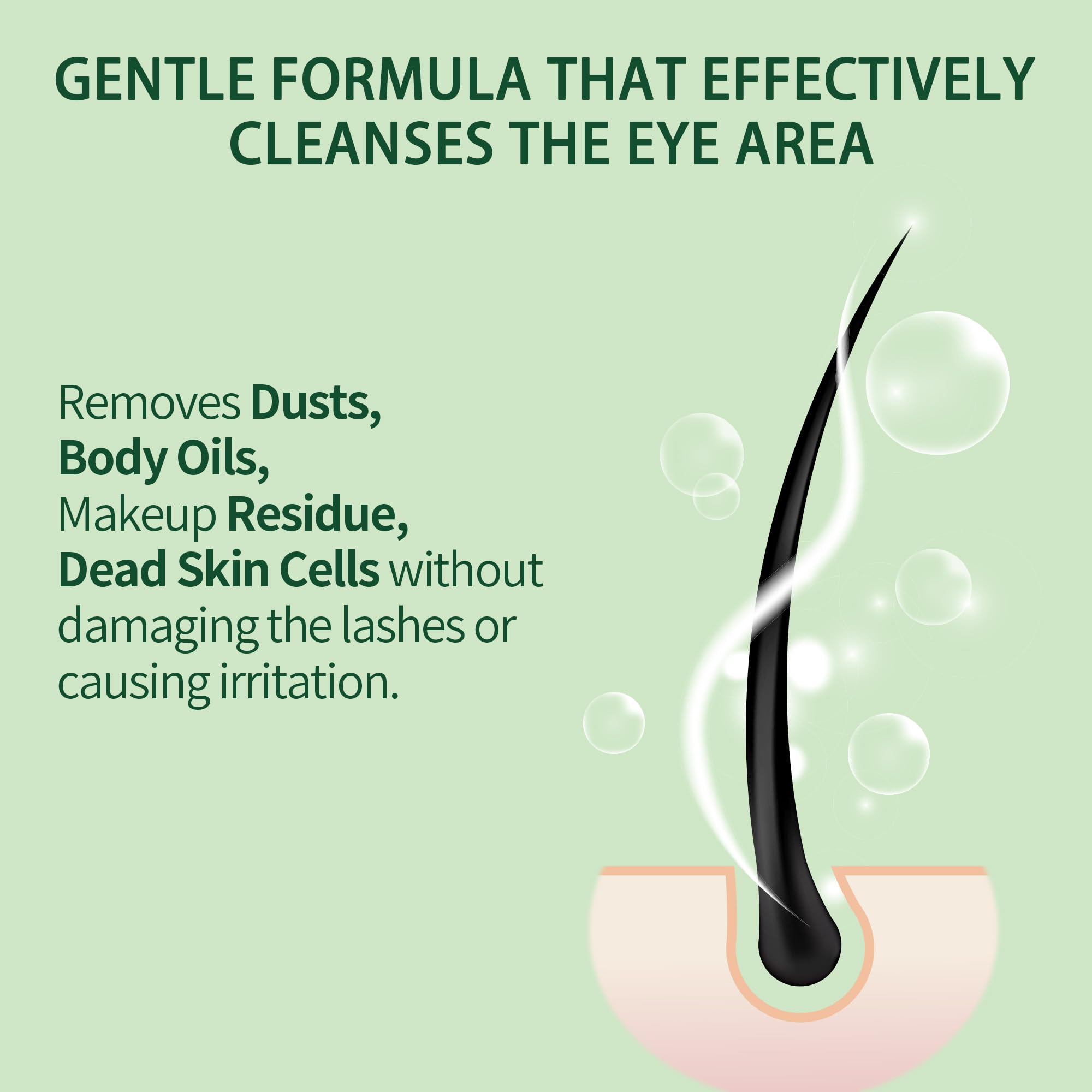 TWILASH BY DLY 600ml Lash Shampoo for Extensions – Gentle, Vegan Foaming Eyelash Cleanser for Salon & Home