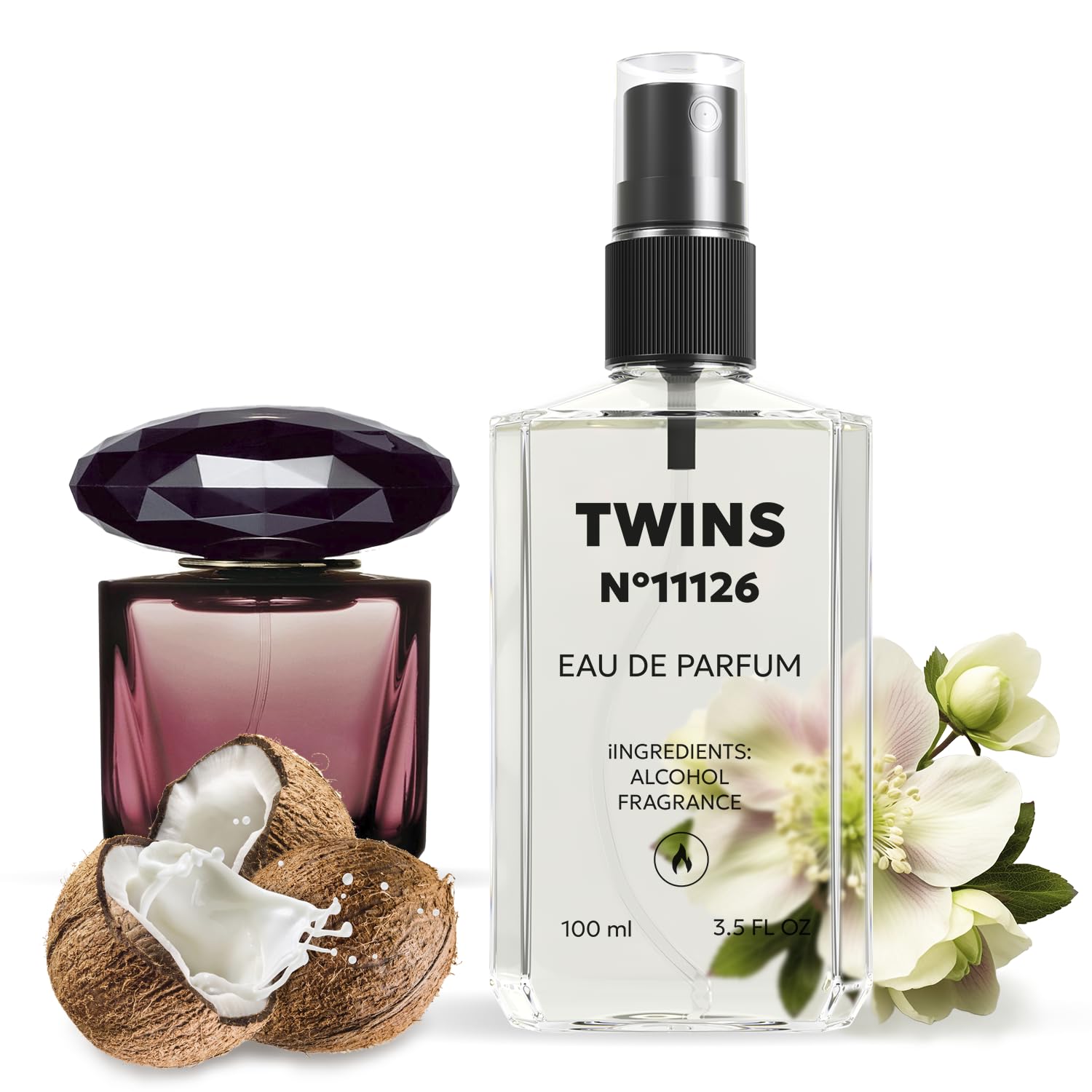 TWINS Impression of Crystal Noir | Women's EDP 100 ml No.11126