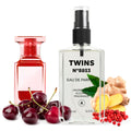 TWINS PARFUM Impression of Electric Cherry – Unisex Eau de Parfum 3.4 fl oz No.8852