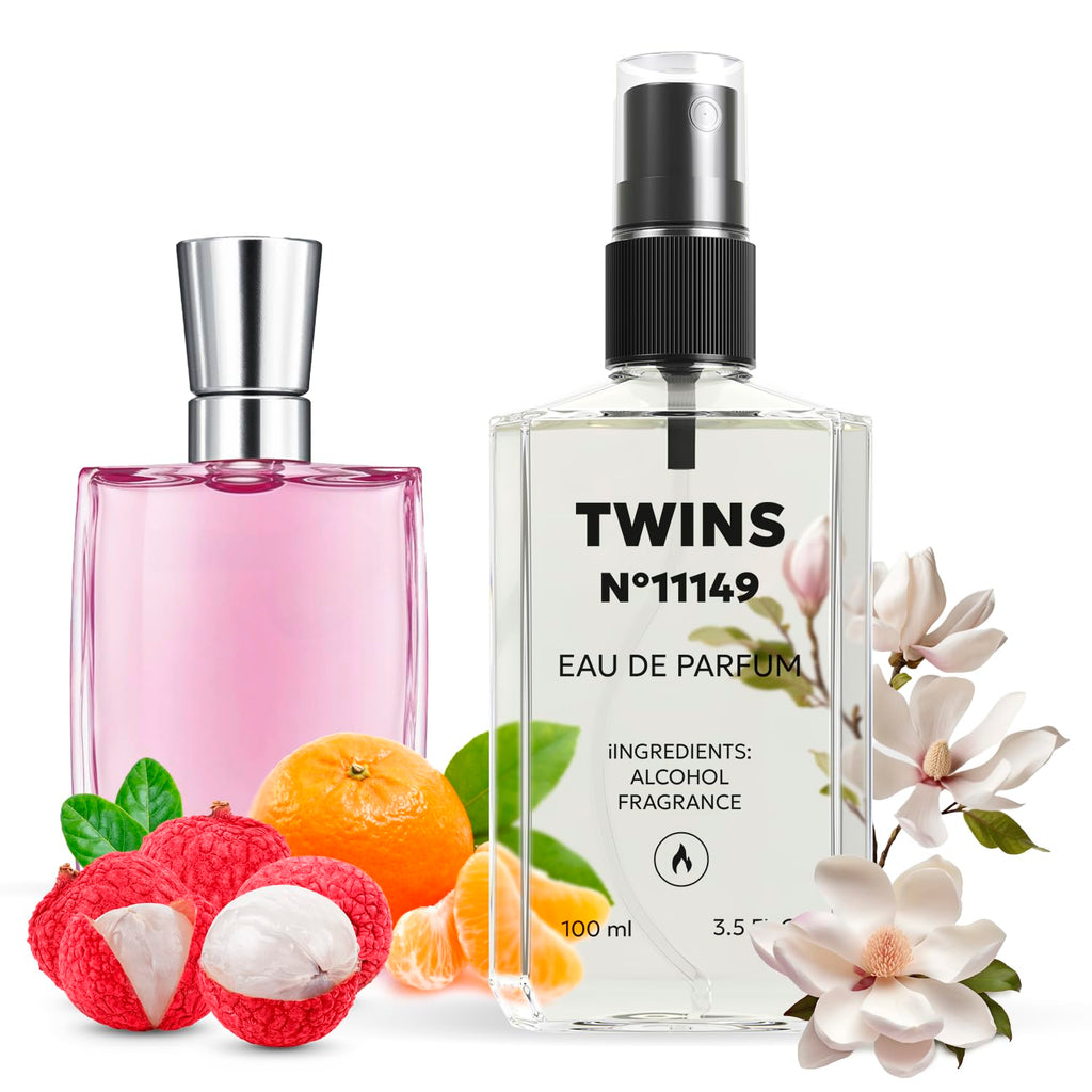 TWINS Impression of Miracle — Floral Eau de Parfum for Women | 3.4 oz / 100 ml | No.11149 | TWINS PARFUM