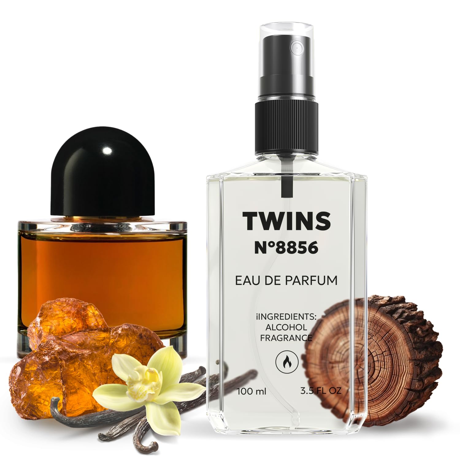 TWINS PARFUM Impression of Vanille Antique – Unisex Eau de Parfum 100 ml | No.8856