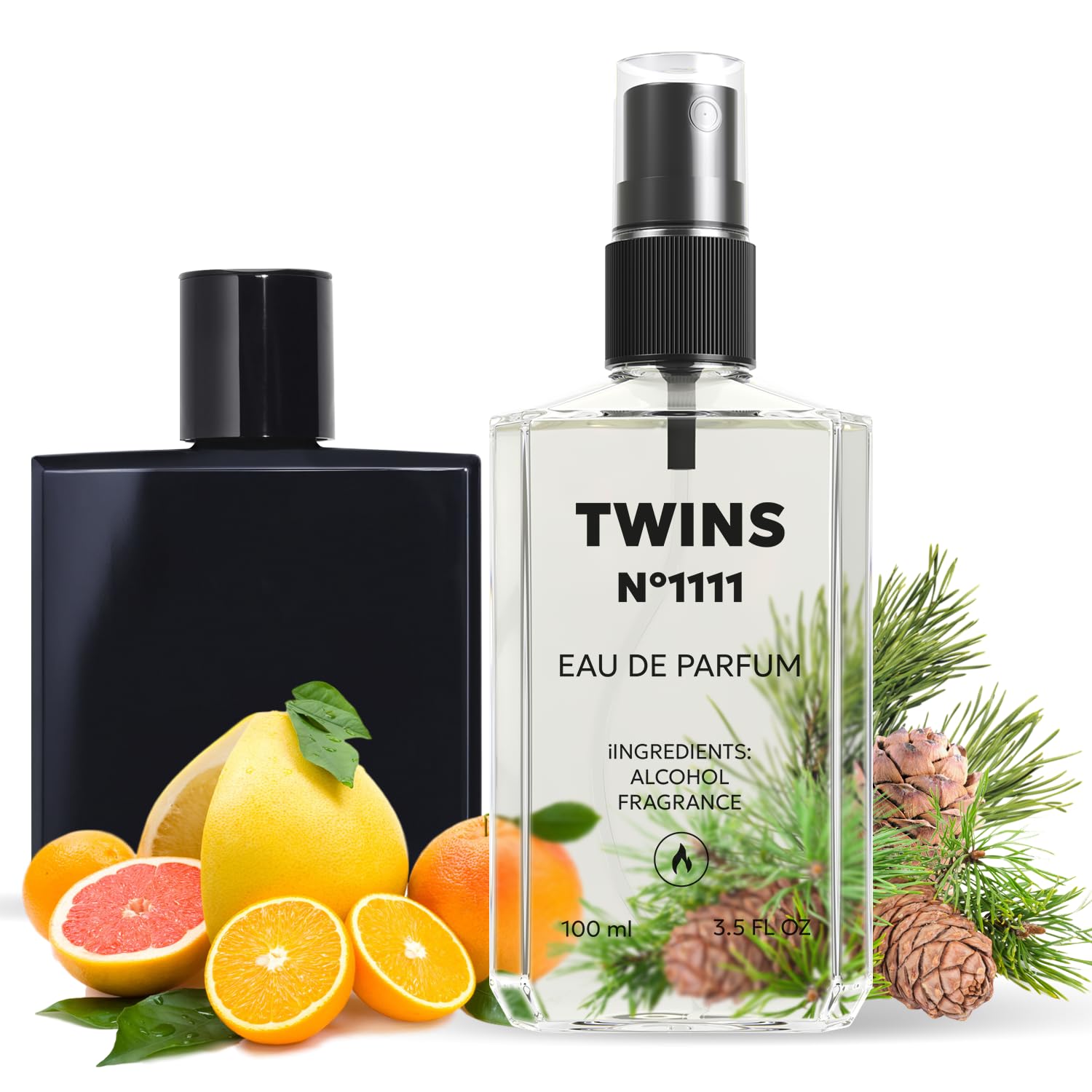 TWINS PARFUM Impression Bleu De Parfum for Men – EDP, 100 ml | No.1111