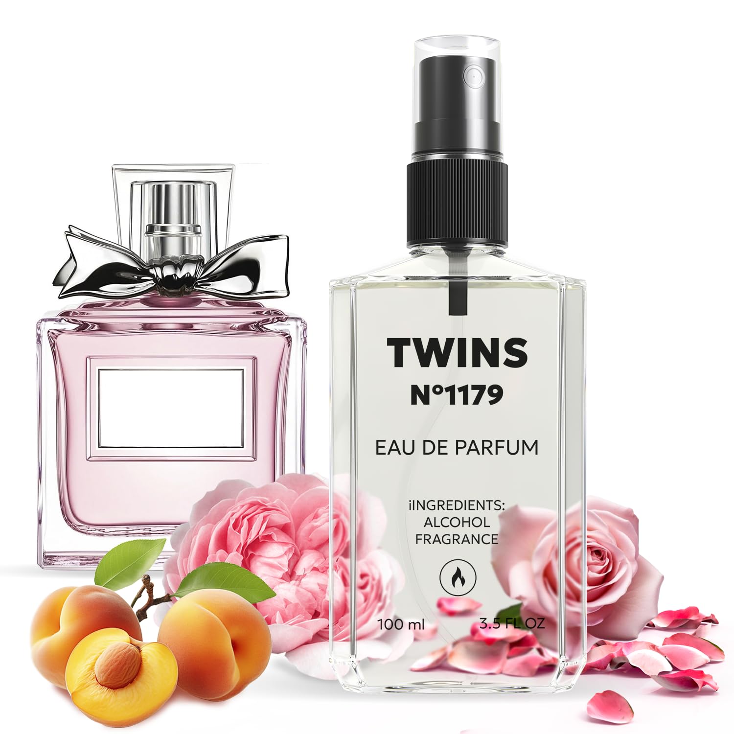 TWINS PARFUM Impression of Blooming Bouquet – Women’s Eau de Parfum No.1179 | 3.4 fl oz
